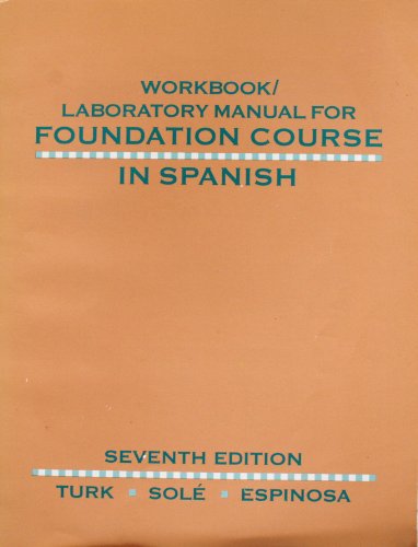 Beispielbild fr Foundation Course in Spanish zum Verkauf von The Maryland Book Bank