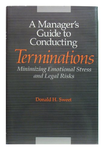 Stock image for A Manager's Guide to Conducting Terminations for sale by Prairie Archives