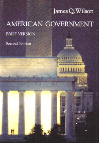 Beispielbild fr American Government : Brief Version zum Verkauf von Better World Books