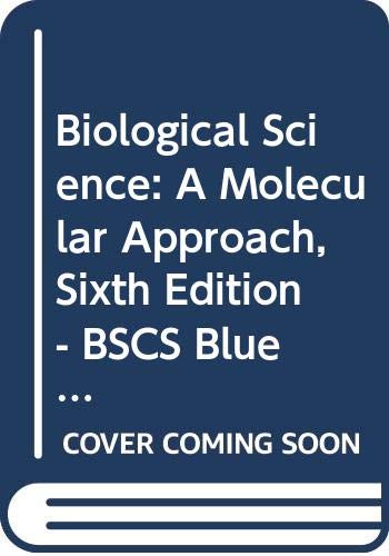 Imagen de archivo de Biological Science ~ A Molecular Approach a la venta por HPB-Red