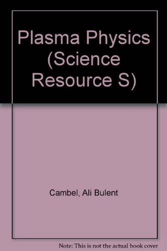 Imagen de archivo de Plasma Physics (Science Resource) a la venta por HPB-Red