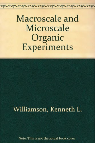 Imagen de archivo de Macroscale and Microscale Organic Experiments a la venta por BookHolders