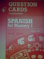 Question Cards Copymasters (Spanish for Mastery 1 Que Tal?) (9780669197327) by Valette
