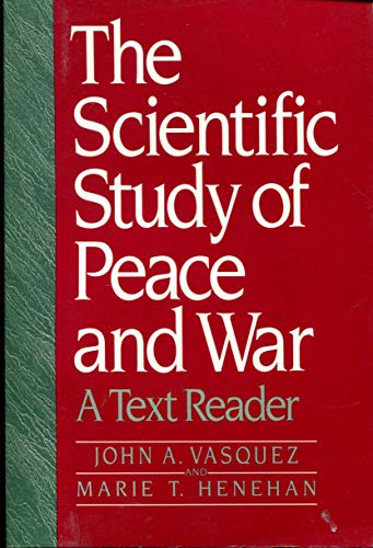 Stock image for The Scientific Study of Peace and War for sale by Better World Books