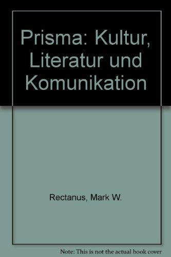 9780669204926: Prisma: Kultur, Literatur und Komunikation