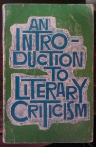 Stock image for An Introduction to Literary Criticism for sale by Dunaway Books