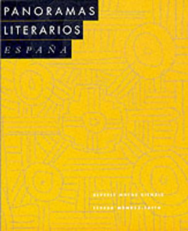 Beispielbild fr Panoramas Literarios Espana zum Verkauf von BooksRun