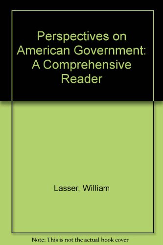 Stock image for Perspectives on American Government: A Comprehensive Reader for sale by HPB-Red