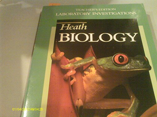 

Laboratory Investigations (Teacher's Edition) (Biology)