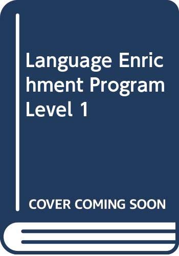 9780669236002: Language Enrichment Program Level 1