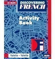 Beispielbild fr Discovering French Bleu Activity Book zum Verkauf von Better World Books