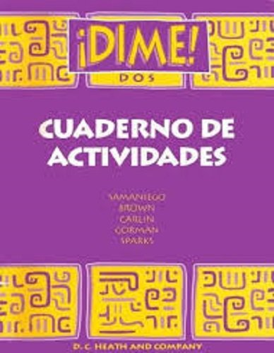 Stock image for Dime DOS Cuaderno De Actividades (McDougal Littell Dime) (Spanish Edition) for sale by Dailey Ranch Books