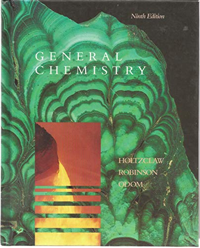 Beispielbild fr General Chemistry zum Verkauf von AwesomeBooks