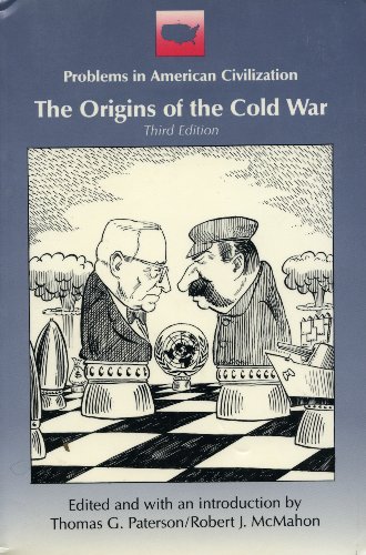 Beispielbild fr The Origins of the Cold War (Problems in American civilization) zum Verkauf von Better World Books