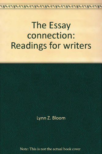 Beispielbild fr The Essay connection: Readings for writers zum Verkauf von HPB-Red