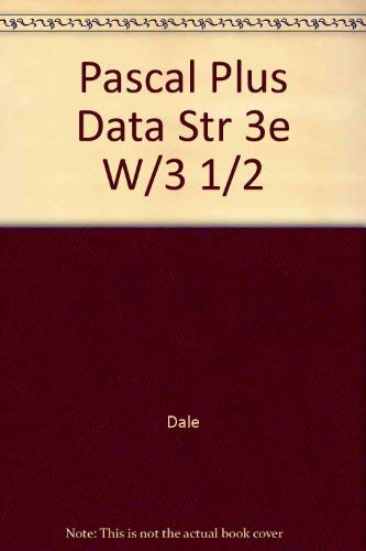 Stock image for Pascal Plus Data Str 3e W/3 1/2 for sale by Better World Books