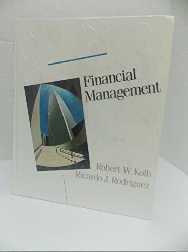 Financial Management (9780669271584) by Kolb, Robert W.