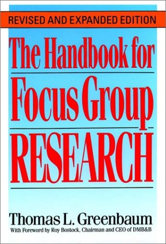 9780669277999: The Handbook for Focus Group Research