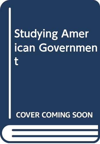 9780669282559: Studying American Government