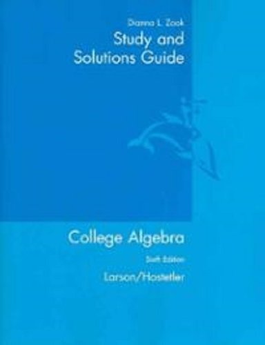Stock image for Larson CA Study & Sols Guide 3ed for sale by ThriftBooks-Atlanta