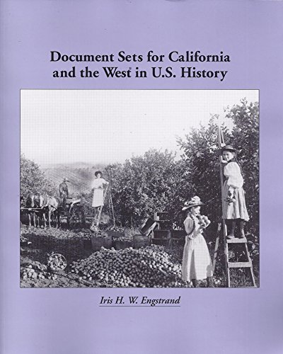 Stock image for Regional Document Sets : Document Sets for California and the West in U. S. History for sale by Better World Books: West