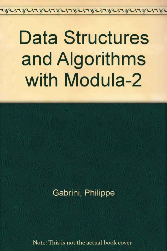 9780669288476: Data Structures and Algorithms with Modula-2