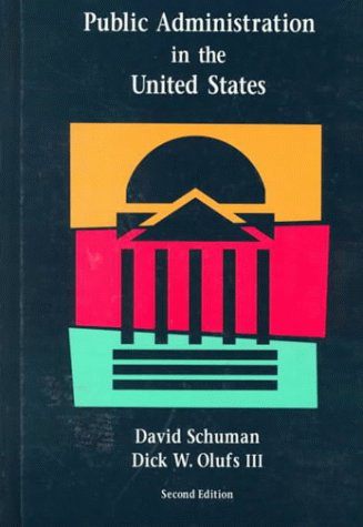 9780669294118: Public Administration in the United States