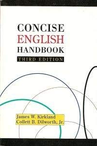 Beispielbild fr Concise English Handbook zum Verkauf von SecondSale