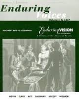 Beispielbild fr D.C. Heath: Enduring Voices: Document Sets To Accompany The Enduring Vision, A History Of The American People, Second Edition, Volume 2: From 1865 (1993 Copyright) zum Verkauf von ~Bookworksonline~
