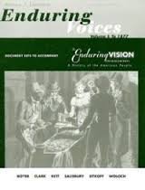 Imagen de archivo de D.C. Heath: Enduring Voices: Document Sets To Accompany The Enduring Vision, A History Of The American People, Second Edition, Volume 2: From 1865 (1993 Copyright) a la venta por ~Bookworksonline~