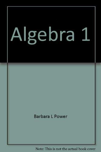 Beispielbild fr Algebra 1: Reteaching copymasters zum Verkauf von Wonder Book