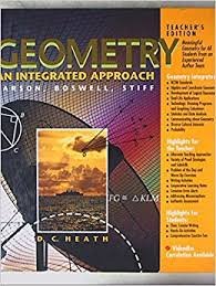 Stock image for Geometry - An Integrated Approach - Teacher's Edition for sale by Old Friends Books