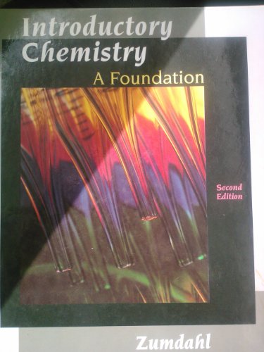 Stock image for Introductory Chemistry : A Foundation for sale by Better World Books: West