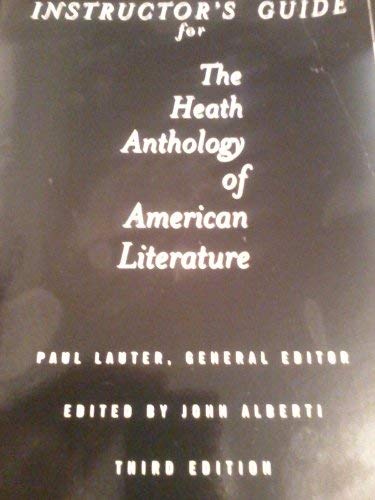 Imagen de archivo de The Heath Anthology of American Literature a la venta por Better World Books: West