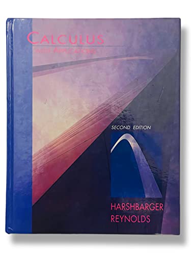 9780669331622: Calculus With Applications