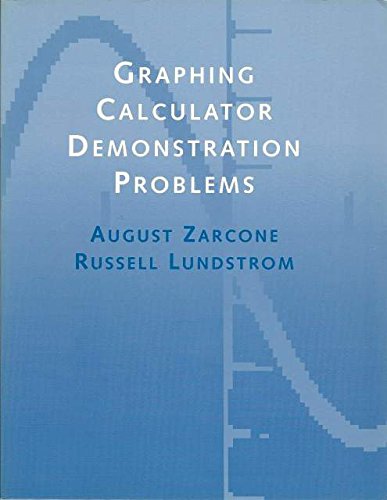 Graphing Calculator Demonstration Problems Ti-81 (9780669332612) by Larson, Ron; Zarcone, August