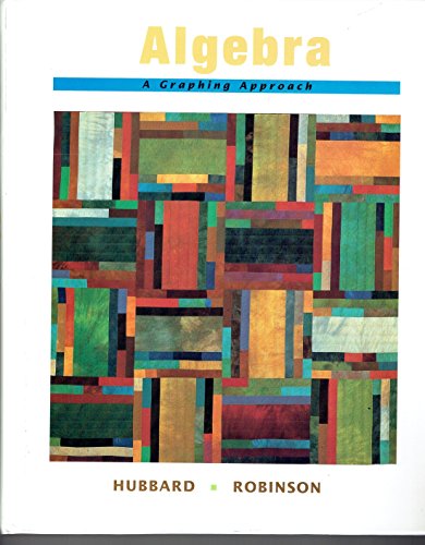 Imagen de archivo de Algebra : A Graphing Approach a la venta por Better World Books: West
