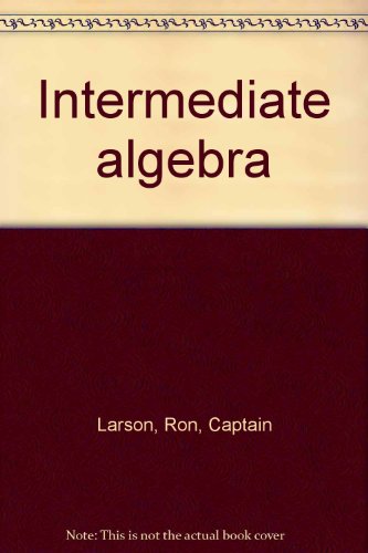 9780669337563: Intermediate Algebra: Graphs and Functions