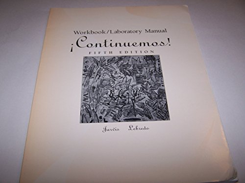 Beispielbild fr Continuemos!: Workbook/Laboratory Manual zum Verkauf von Wonder Book