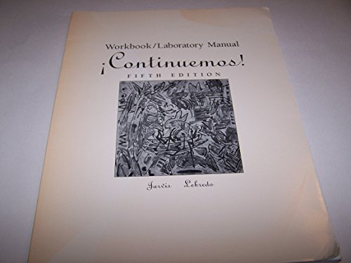 Stock image for Continuemos!: Workbook/Laboratory Manual for sale by Wonder Book