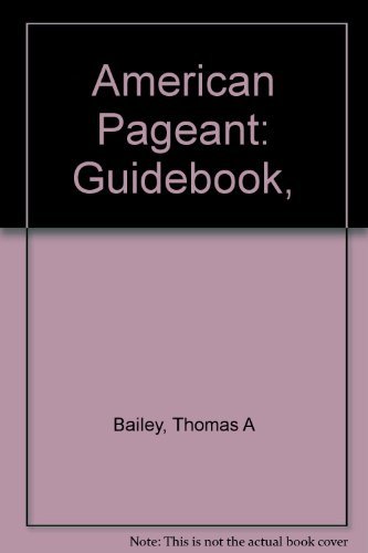 Stock image for The American Pageant Guidebook: 1 for sale by HPB-Red