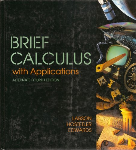 Beispielbild fr Brief calculus with applications zum Verkauf von Phatpocket Limited