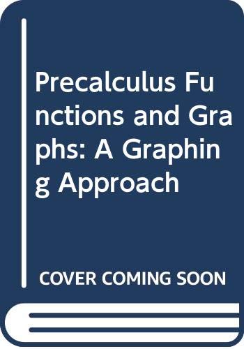 9780669352092: Precalculus Functions and Graphs: A Graphing Approach