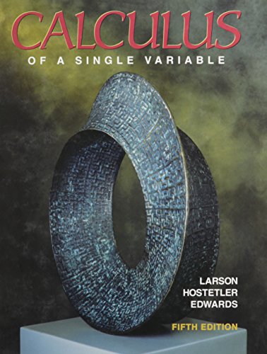 Imagen de archivo de Calculus of a Single Variable a la venta por ThriftBooks-Dallas