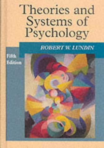 Imagen de archivo de Theories and Systems of Psychology a la venta por Front Cover Books