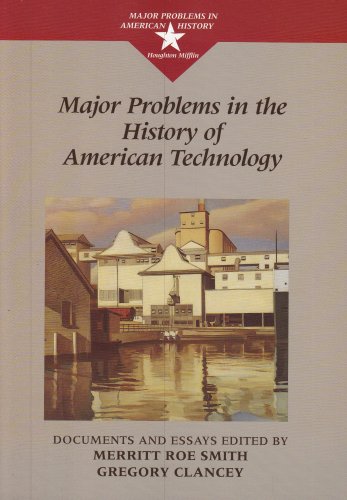 Stock image for Major Problems in the History of American Technology (Major Problems in American History) for sale by More Than Words