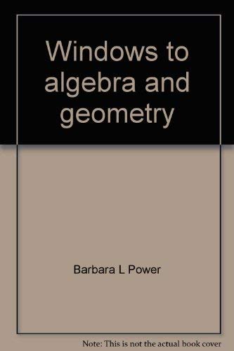 9780669376982: Windows to algebra and geometry: Reteaching copymasters