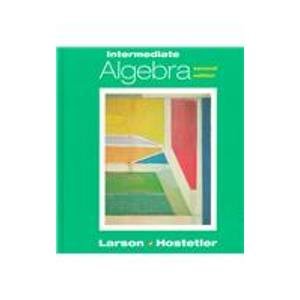 Imagen de archivo de Intermediate Algebra a la venta por Anderson Book
