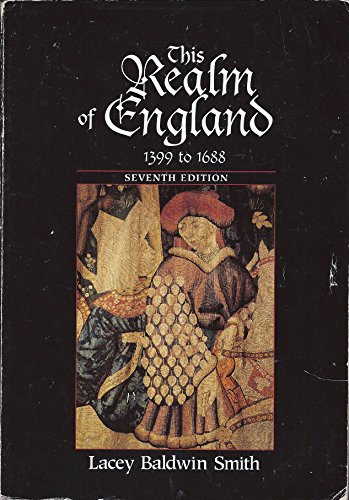9780669397178: This Realm of England, 1399 to 1688 (v. 2) (History of England)