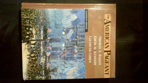 Imagen de archivo de The American Pageant a la venta por Better World Books